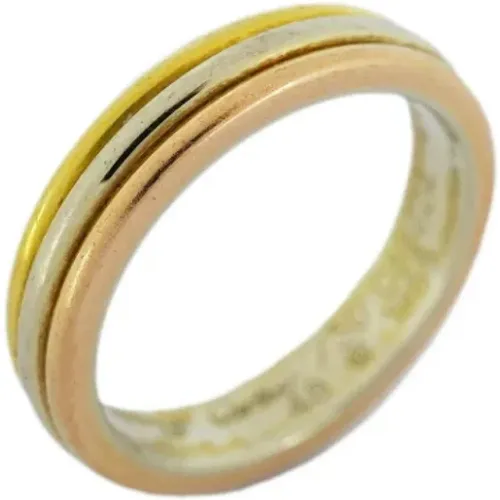 Pre-owned Rose Gold rings , female, Sizes: ONE SIZE - Cartier Vintage - Modalova