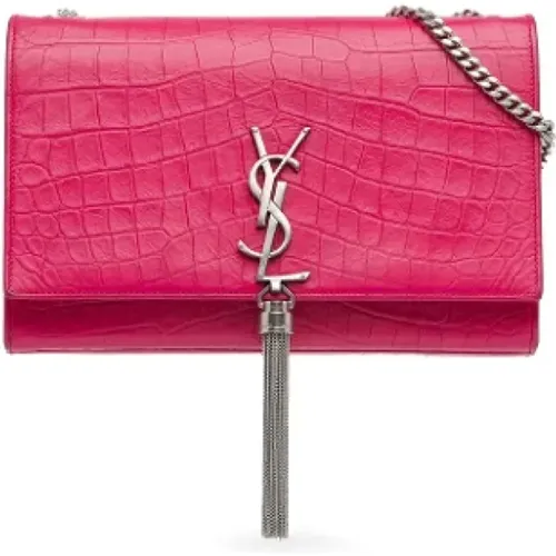 Pre-owned Leather crossbody-bags , female, Sizes: ONE SIZE - Yves Saint Laurent Vintage - Modalova