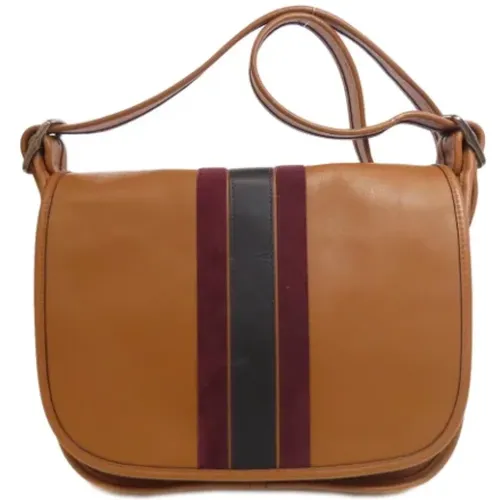 Pre-owned Cross Body Bags, female, , Size: ONE SIZE Pre-owned Leather shoulder-bags - Coach Pre-owned - Modalova