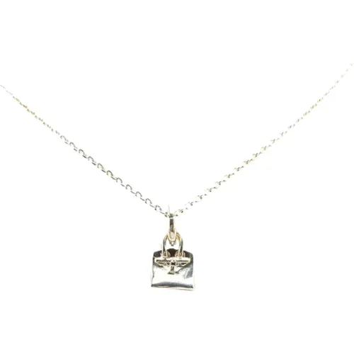 Pre-owned Jewellery, female, , Size: ONE SIZE Pre-owned Metal necklaces - Hermès Vintage - Modalova