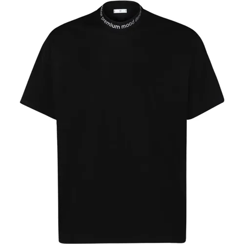 Graphic Print T-shirt , male, Sizes: L, XL, M - Pmds - Modalova