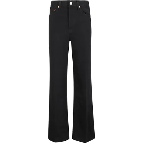 Retro Ultra High Rise Wide Leg Jeans , Damen, Größe: W27 - Re/Done - Modalova