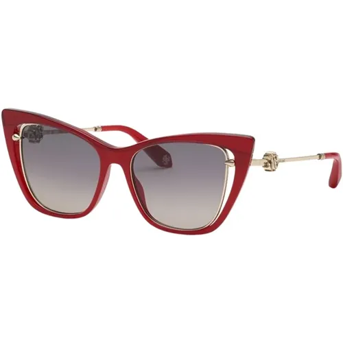 Full Frame Sunglasses Smoke Gradient , unisex, Sizes: 53 MM - Roberto Cavalli - Modalova