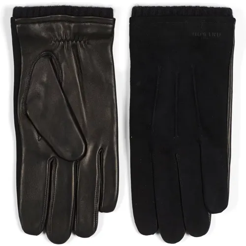 Gloves, male, , Size: XL Premium Suede and Lamb Nappa Leather Gloves - Howard London - Modalova