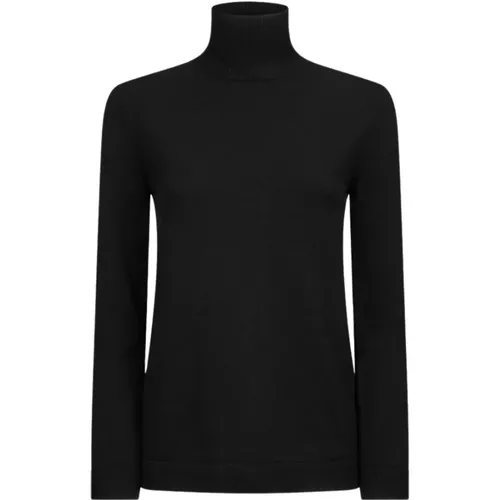 Rollneck Sweater Long Sleeve Open Back , female, Sizes: XS, S, M - Dondup - Modalova