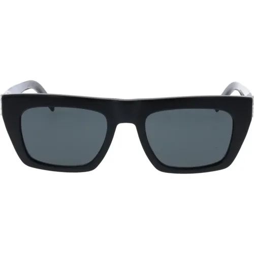 Iconic Sunglasses with Lenses , unisex, Sizes: 52 MM - Saint Laurent - Modalova