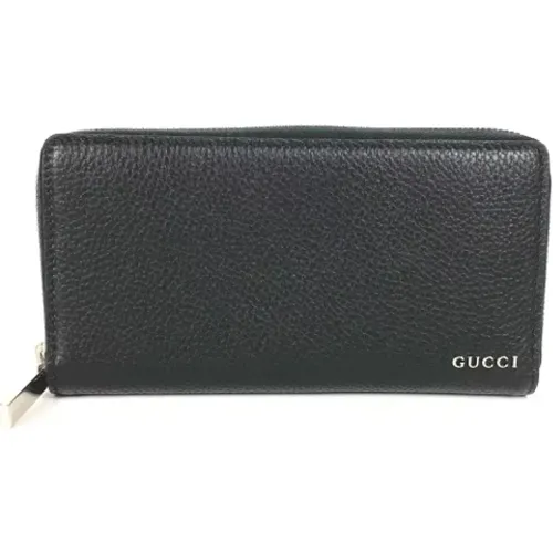 Pre-owned Wallets, female, , Size: ONE SIZE Pre-owned Leather wallets - Gucci Vintage - Modalova