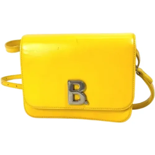 Pre-owned Cross Body Bags, female, , Size: ONE SIZE Pre-owned Leather shoulder-bags - Balenciaga Vintage - Modalova