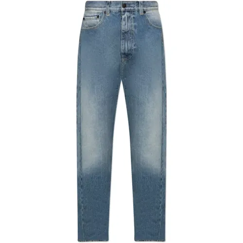 Straight Jeans, male, , Size: W32 Jeans with vintage effect - Maison Margiela - Modalova