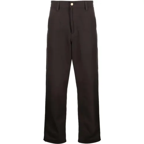 Cotton Canvas Trousers , male, Sizes: W30 - Carhartt WIP - Modalova