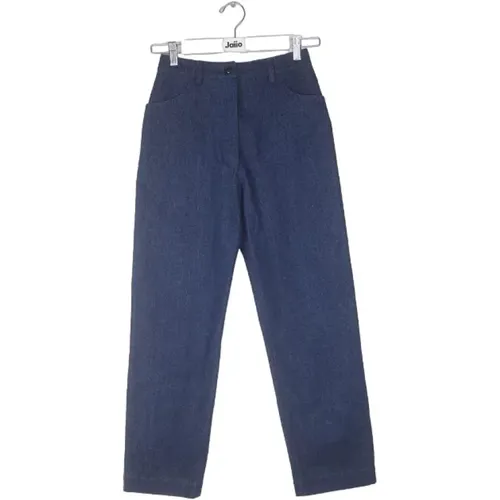 Pre-owned Cotton jeans , female, Sizes: M - Alaïa Pre-owned - Modalova