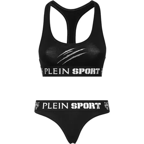 Sets, female, , Size: L lingerie set with logo - Plein Sport - Modalova