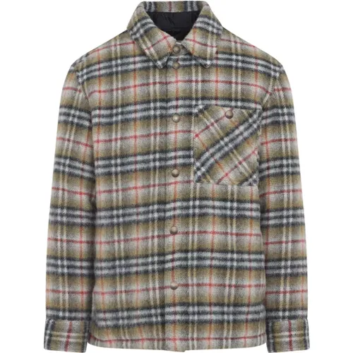 Light Jackets, male, , Size: M Wool Jacket - Burberry - Modalova