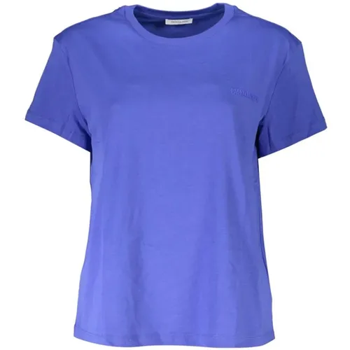 Schickes Logo-T-Shirt in Blau - PATRIZIA PEPE - Modalova