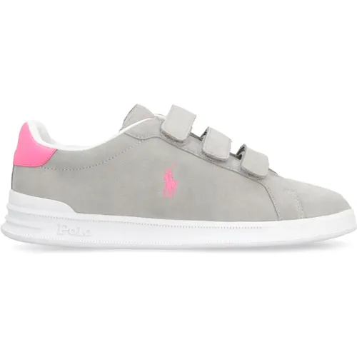 Stylische Low-Top Sneakers , Damen, Größe: 40 EU - Ralph Lauren - Modalova