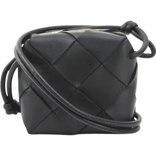 Pre-owned Cross Body Bags, female, , Size: ONE SIZE Pre-owned Leather shoulder-bags - Bottega Veneta Vintage - Modalova