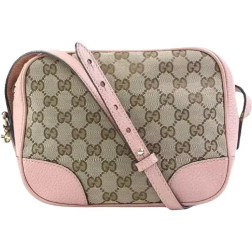 Pre-owned Cross Body Bags, female, , Size: ONE SIZE Pre-owned Canvas gucci-bags - Gucci Vintage - Modalova