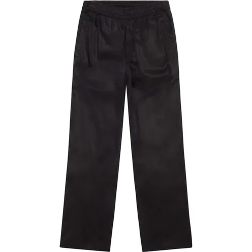 Fluid pants in twill , male, Sizes: XL, L, S, M - Diesel - Modalova