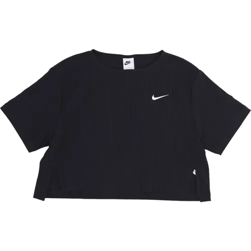 Damen Rib Jersey Top Nike - Nike - Modalova