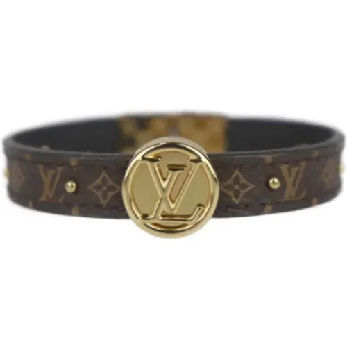 Pre-owned Jewellery, female, , Size: ONE SIZE Pre-owned Leather bracelets - Louis Vuitton Vintage - Modalova