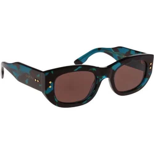 Iconic Sunglasses with Uniform Lenses , female, Sizes: 51 MM - Gucci - Modalova
