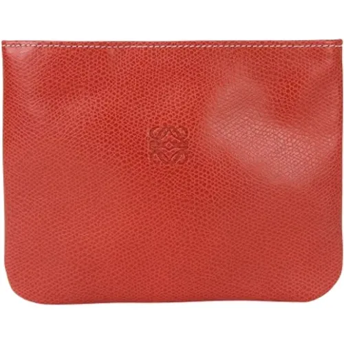 Pre-owned Clutches, female, , Size: ONE SIZE Pre-owned Leather handbags - Loewe Pre-owned - Modalova