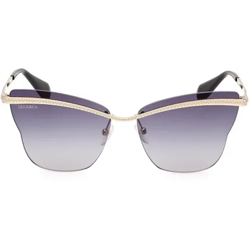 Metall Sonnenbrille für Frauen - Max & Co - Modalova