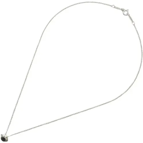 Pre-owned Jewellery, female, , Size: ONE SIZE Pre-owned Silver necklaces - Tiffany & Co. Pre-owned - Modalova