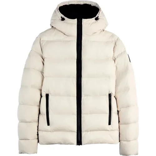 Down Jackets, male, , Size: XL Down Jacket with Wraparound Hood - Fay - Modalova