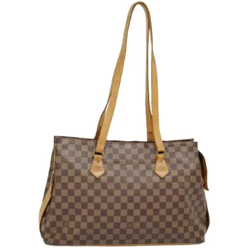 Pre-owned Tote Bags, female, , Size: ONE SIZE Pre-owned Canvas totes - Louis Vuitton Vintage - Modalova