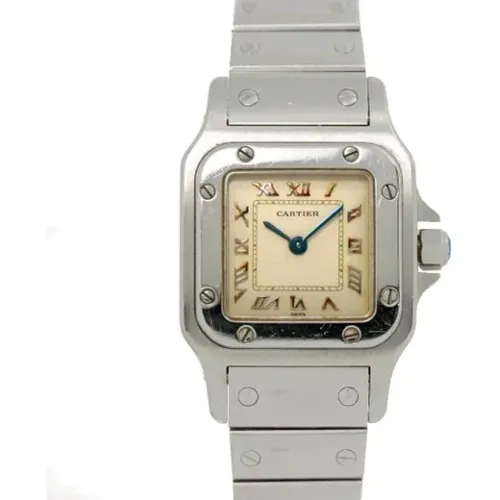 Pre-owned Watches, female, , Size: ONE SIZE Pre-owned Glass watches - Cartier Vintage - Modalova