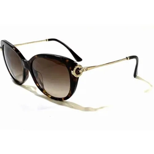 Pre-owned Accessories, female, , Size: ONE SIZE Pre-owned Plastic sunglasses - Bvlgari Vintage - Modalova