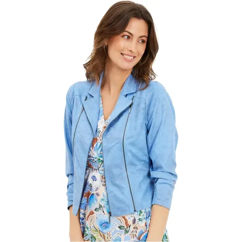 Stylish Jacket with Zip Details , female, Sizes: M, S, XL - IN Front - Modalova