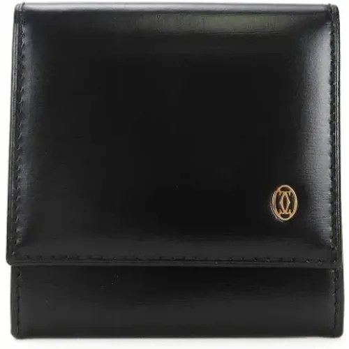 Pre-owned Leather wallets , female, Sizes: ONE SIZE - Cartier Vintage - Modalova