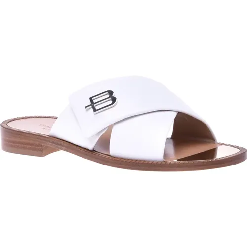 Slipper in nappa leather , Damen, Größe: 37 EU - Baldinini - Modalova