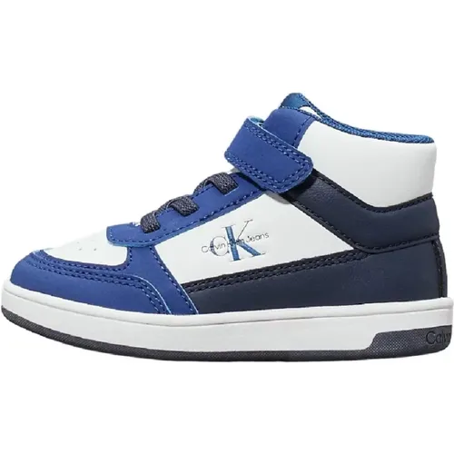 Blaue Klett-Sneaker für Kinder - Calvin Klein - Modalova