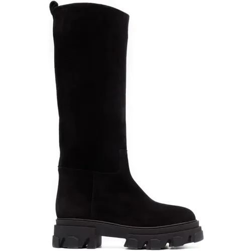 High Boots , female, Sizes: 4 UK, 5 UK, 8 UK, 7 UK, 6 UK - Gia Borghini - Modalova