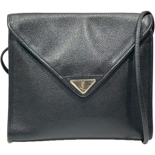 Pre-owned Cross Body Bags, female, , Size: ONE SIZE Pre-owned Leather shoulder-bags - Yves Saint Laurent Vintage - Modalova