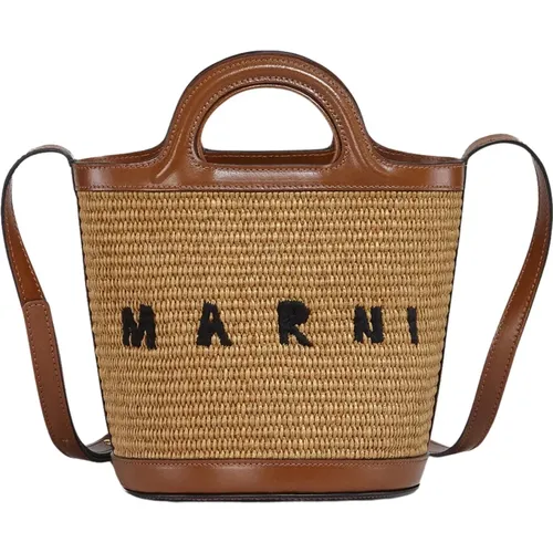 Tropicalia Eimer Tasche in Braun - Marni - Modalova