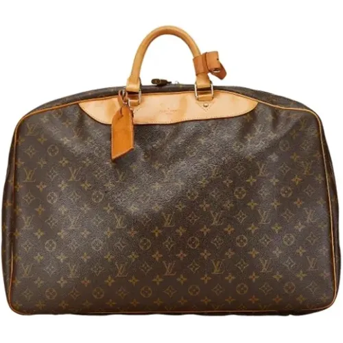 Pre-owned Weekend Bags, female, , Size: ONE SIZE Pre-owned Canvas handbags - Louis Vuitton Vintage - Modalova