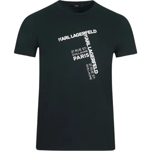 Herren Logo T-Shirt Karl Lagerfeld - Karl Lagerfeld - Modalova