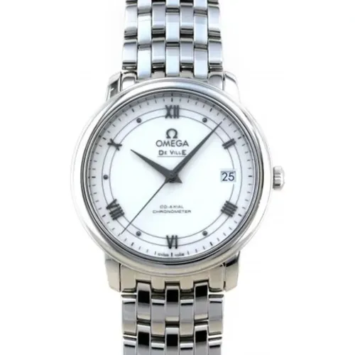 Pre-owned Watches, male, , Size: ONE SIZE Pre-owned Stainless Steel watches - Omega Vintage - Modalova