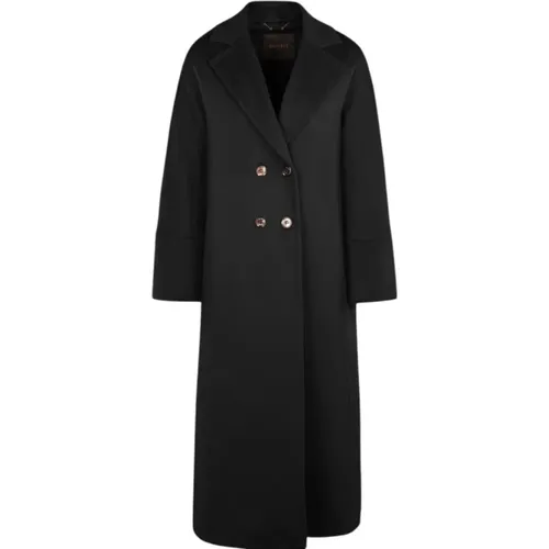 Einreihiger Mantel,Ravenna-Le Doppelreihiger langer Mantel,Moderner, eleganter langer Mantel - Moorer - Modalova