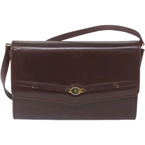 Pre-owned Cross Body Bags, female, , Size: ONE SIZE Pre-owned Leather shoulder-bags - Bally Pre-owned - Modalova