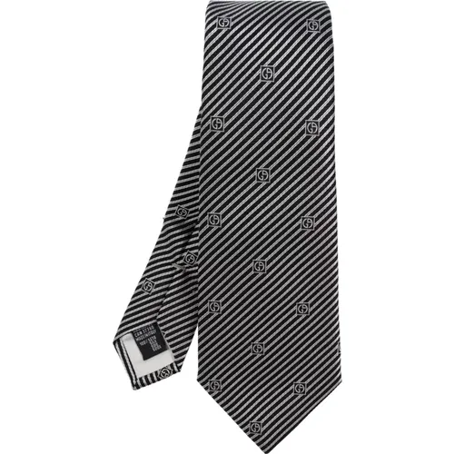 Ties, male, , Size: ONE SIZE Silk tie - Giorgio Armani - Modalova