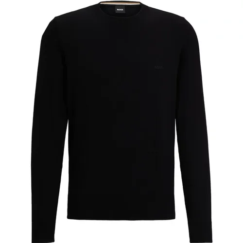 Crewneck Sweater , male, Sizes: XL, M, S, 2XL - Boss - Modalova