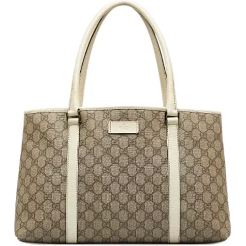 Pre-owned Tote Bags, female, , Size: ONE SIZE Pre-owned Leather gucci-bags - Gucci Vintage - Modalova