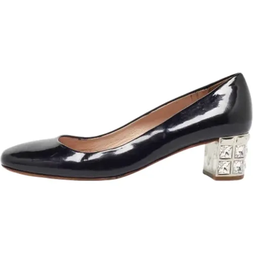 Pre-owned Pumps, female, , Size: 7 US Pre-owned Leather heels - Miu Miu Pre-owned - Modalova