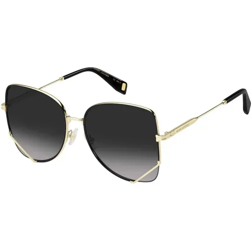 Goldene Metall-Sonnenbrille - Marc Jacobs - Modalova