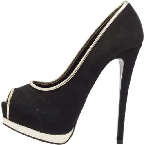 Pre-owned Pumps, female, , Size: 5 US Pre-owned Leather heels - Giuseppe Zanotti Pre-owned - Modalova